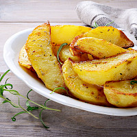 Patate al forno croccanti