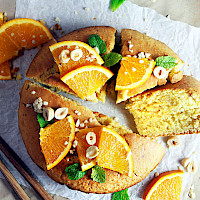 Torta all'arancia
